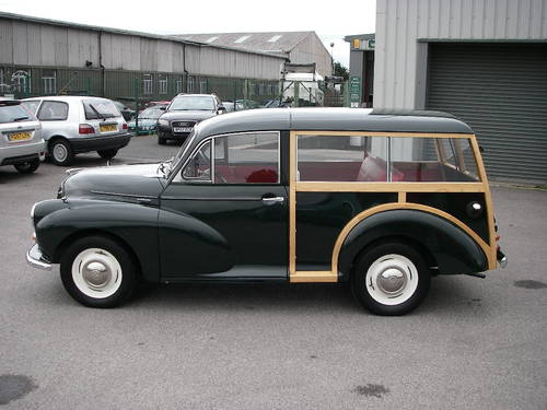 1968 Morris Minor Traveller Left Side