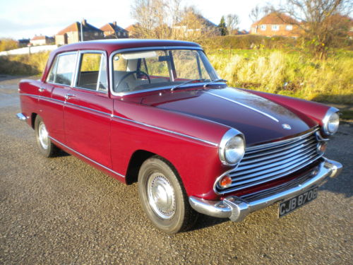 1964 morris oxford maroon 1