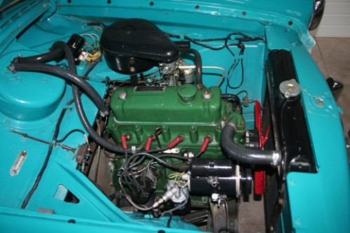 1957 nash metropolitan engine bay 2