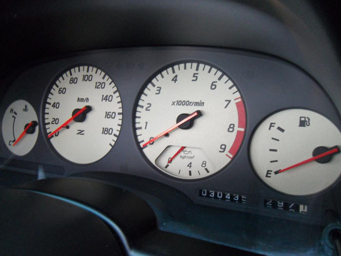 1999 nissan 300zx version s speedometer