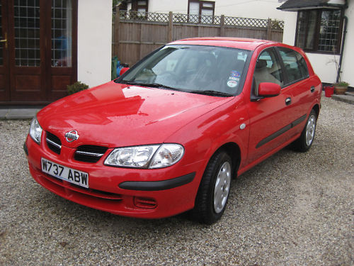 2000 nissan almera td 1