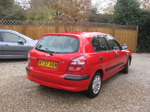 2000 nissan almera td 4