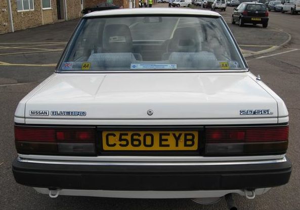 1985 nissan bluebird sgl auto 4