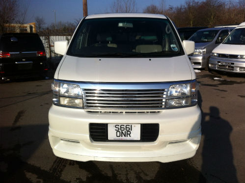 1998 nissan elgrand homy highway star mpv diesel automatic front