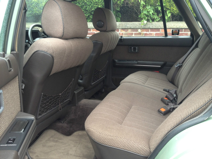 1988 Nissan Laurel C32 2.4 SGX Rear Interior