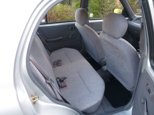 1994 Nissan Micra K11 1.0 Wave Rear Interior