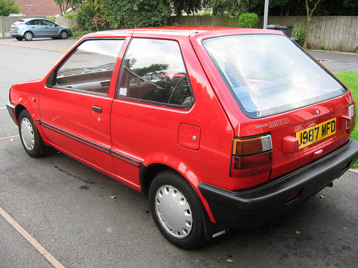 1991 nissan micra 1.0 ls 7