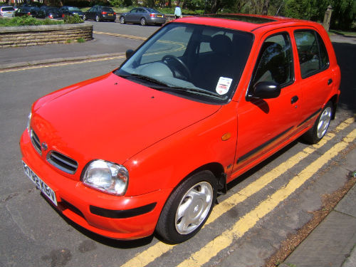 1998 nissan micra 1.3 16v gx auto 5 dr 1