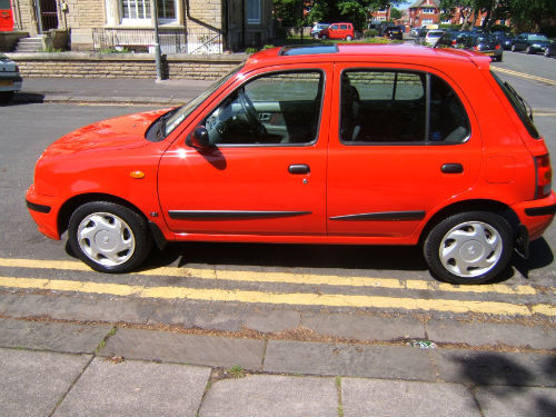 1998 nissan micra 1.3 16v gx auto 5 dr 3