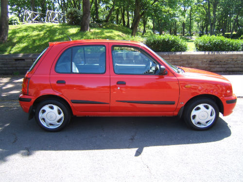 1998 nissan micra 1.3 16v gx auto 5 dr 4