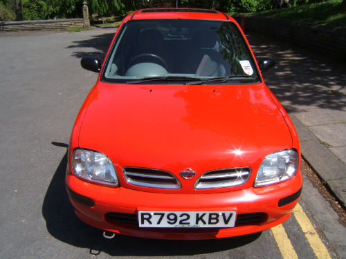 1998 nissan micra 1.3 16v gx auto 5 dr front