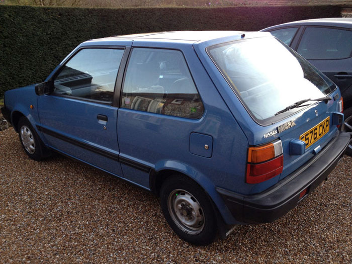 1988 nissan micra gsx auto blue 2