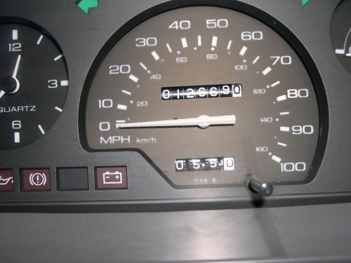 mint 1992 automatic nissan micra speedometer