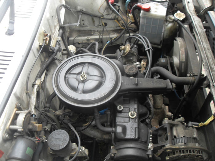 1988 Nissan Micra GSX Engine Bay