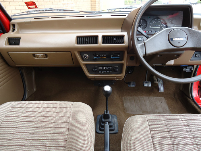 1986 Nissan Micra Colette Dashboard Steering Wheel