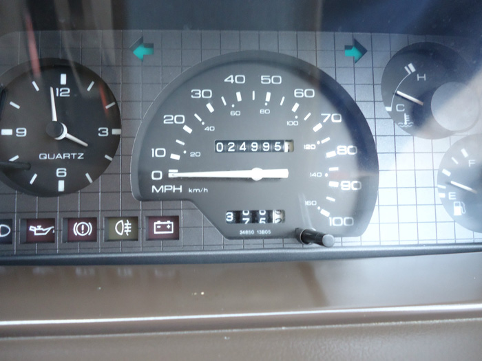 1986 Nissan Micra Colette Speedometer