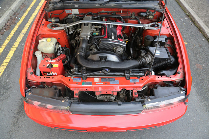 1990 Nissan Silvia PS13 Qs Engine Bay