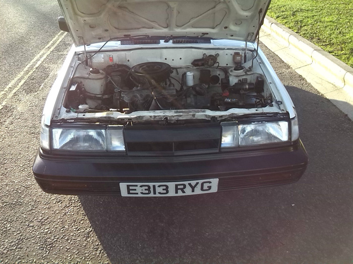 1987 Nissan Sunny 1.6 SLX Coupe Engine Bay