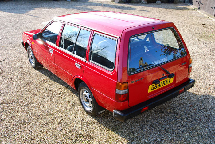 1989 nissan sunny 1.3dx 4 door estate 4