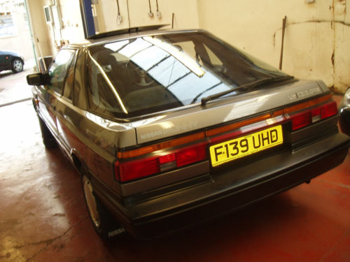 1988 nissan sunny coupe grey 5