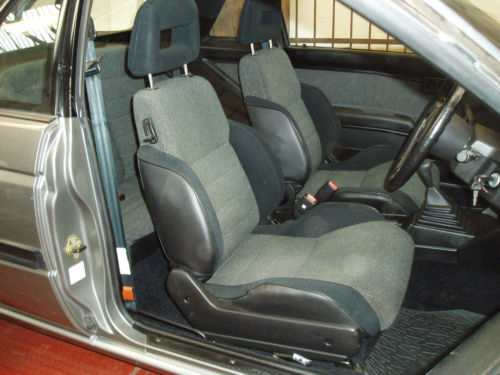 1988 nissan sunny coupe grey interior 2