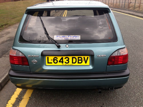 1993 Nissan Sunny 1.6 SR Back