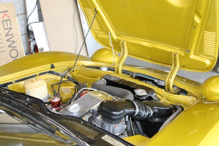 1969 Opel GT Engine Bay