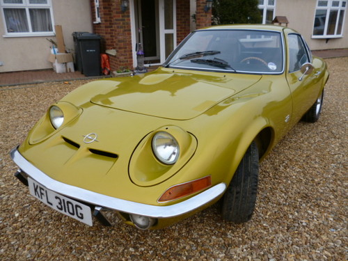 1969 Opel GT Pop Up Lights