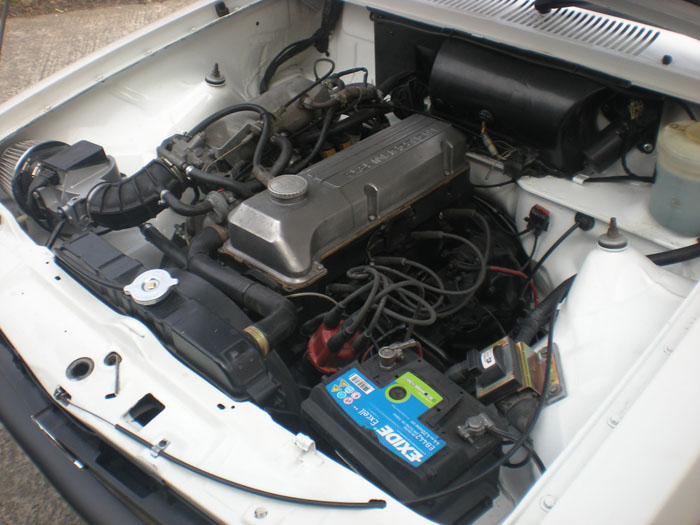 1978 Opel Kadett GTE C Coupe Engine Bay