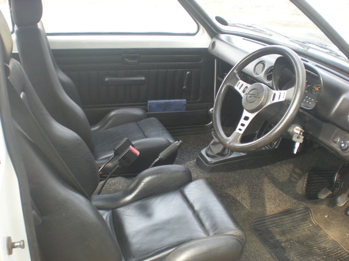 1978 Opel Kadett GTE C Coupe Front Interior