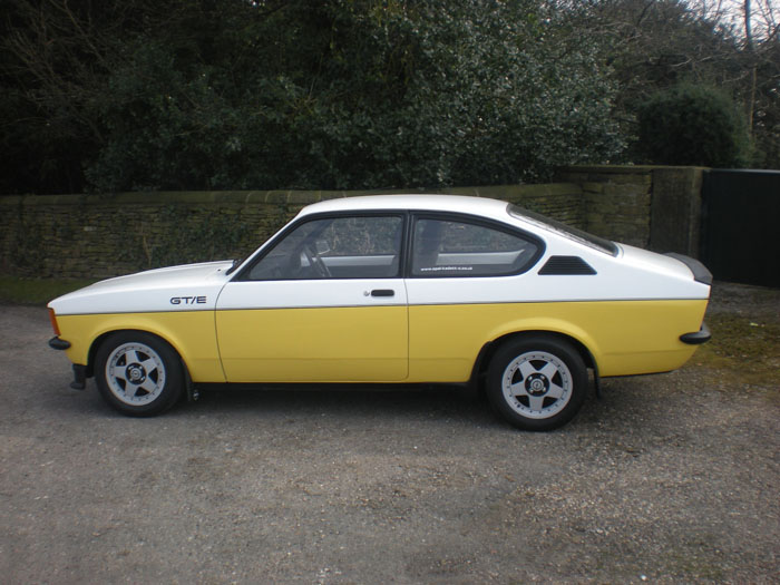 1978 Opel Kadett GTE C Coupe Side