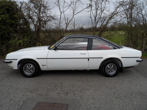 1978 Opel Manta 1.9 SR Berlinetta Coupe Side