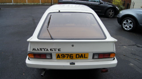 1984 Opel Manta GTE Back