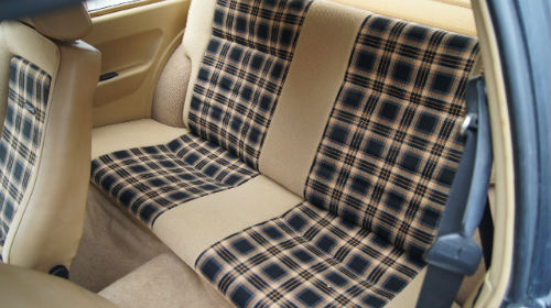 1984 Opel Manta GTE Rear Interior