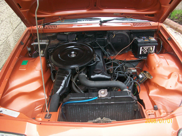 1980 Opel Manta 2.0 SR Berlinetta Coupe Engine Bay