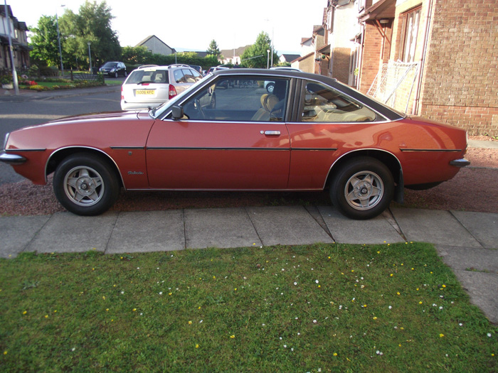 1980 Opel Manta 2.0 SR Berlinetta Coupe Left Side