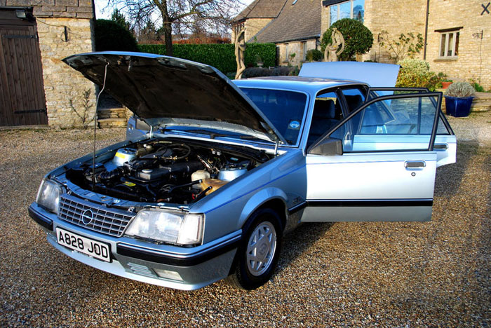 1983 opel senator 3.0 cd e auto engine bay 1