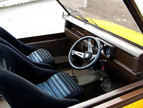 1984 hustler 6 pickup 998cc mini engine interior