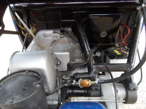 1959 Messerschmitt KR200 Cabriolet Engine Bay