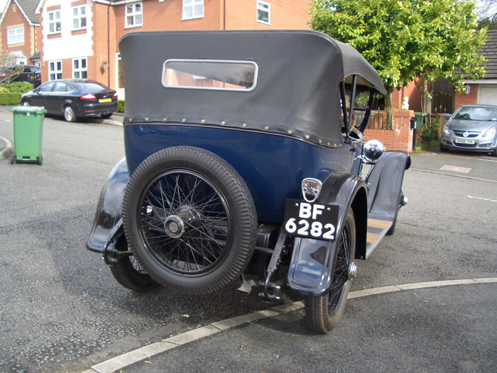 1921 Packard 116 Back