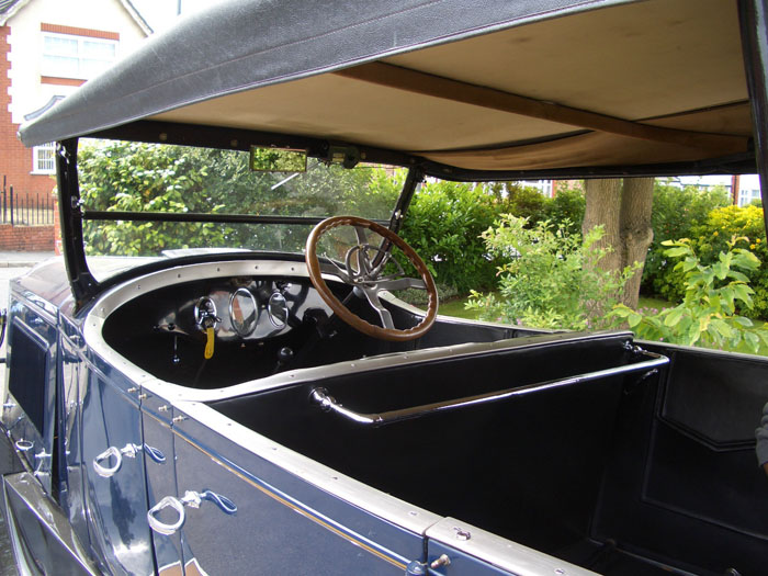 1921 Packard 116 Interior