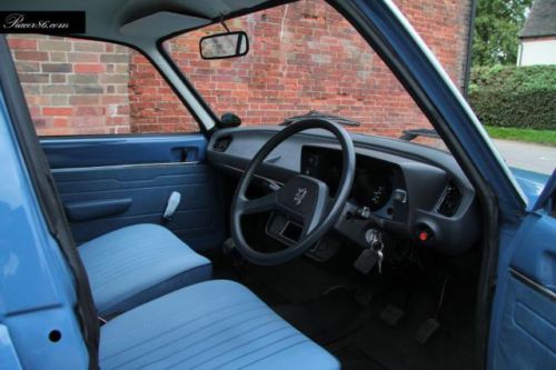 1983 Peugeot 104 GL Front Interior