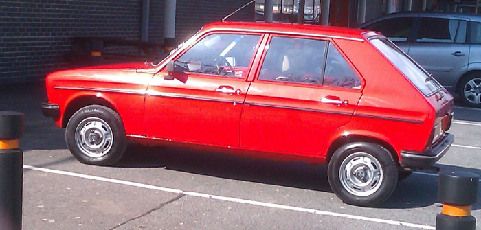 1982 Peugeot 104 SR Left Side