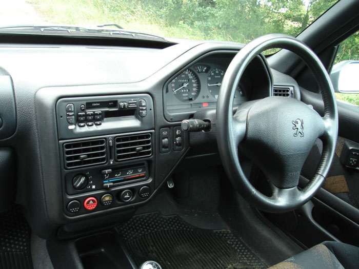 1998 peugeot 106 gti dashboard