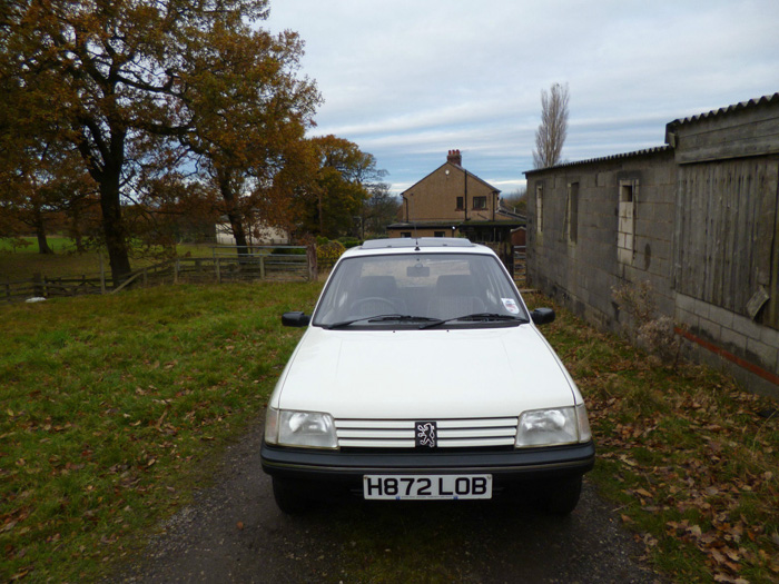 1990 Peugeot 205 1.1 Look Front