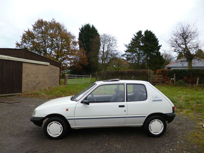 1990 Peugeot 205 1.1 Look Side