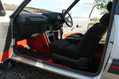 1985 Peugeot 205 1.6 GTi Front Interior