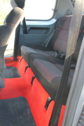 1985 Peugeot 205 1.6 GTi Rear Interior