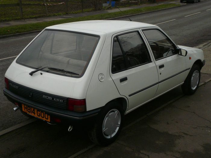 1991 Peugeot 205 GRD 4