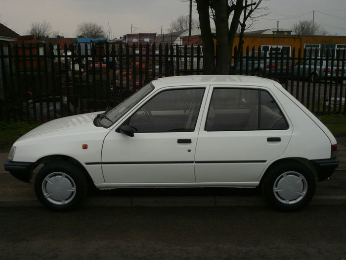 1991 Peugeot 205 GRD Left Side